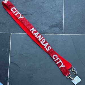 Red Kansas City Lanyard